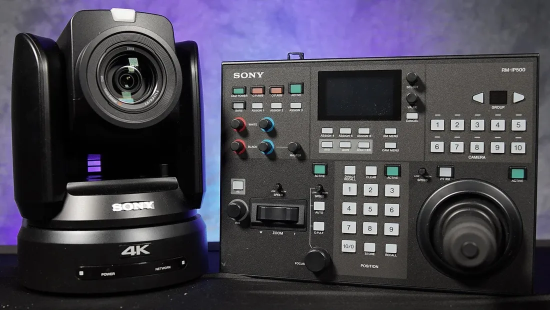 Robotic PTZ camera and controller for a robo-cam shoot